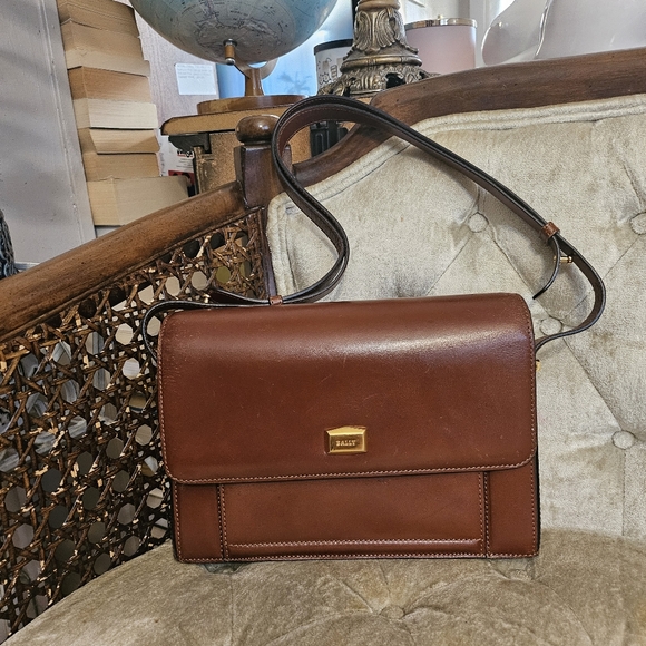 Vintage authentic Bally 2 way leather bag - Picture 3 of 12